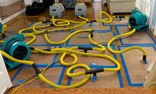 Professional Crawl Space Water Removal technician working in Cashion, OK